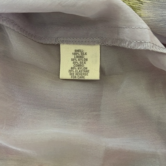 Silk Strapless Elizabeth and James Tulip Hem Dress - Picture 6 of 11